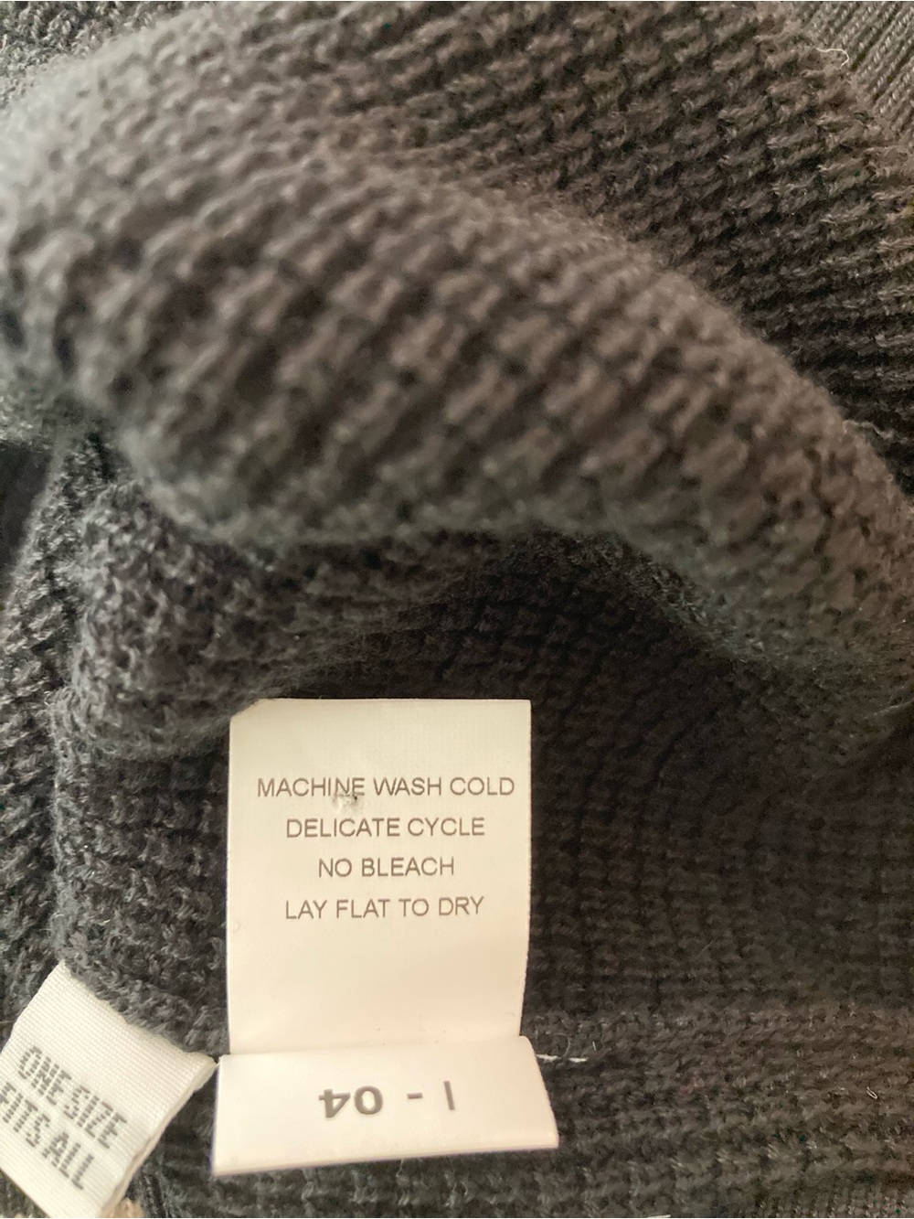 Planet by Lauren G Black V-Neck Sweater with Cream Trim - Picture 8 of 8